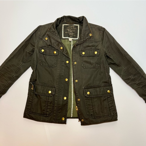 J. Crew | Relaxed Fit Fiekd Jacket Size SP - Picture 2 of 12
